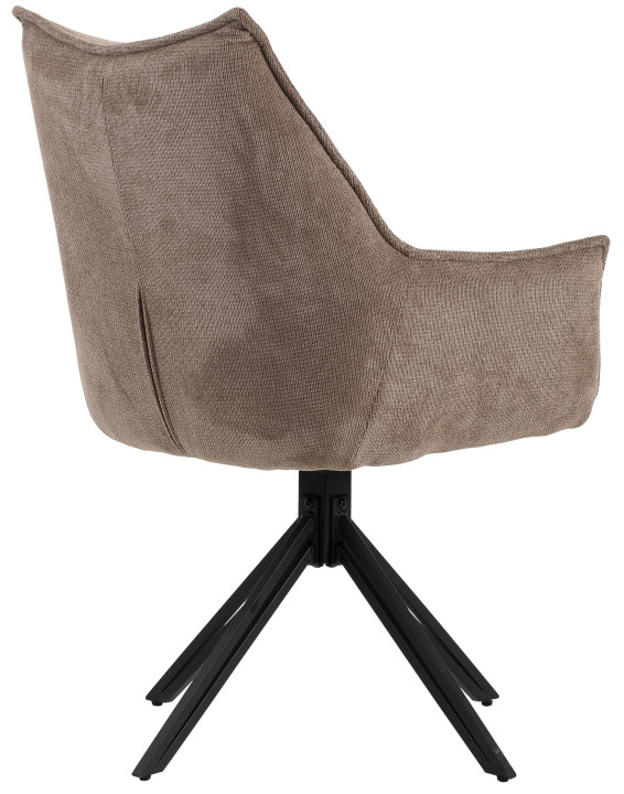 Diningsessel Ginosa braun drehbar Raba... Diningsessel Ginosa braun drehbar Raba...